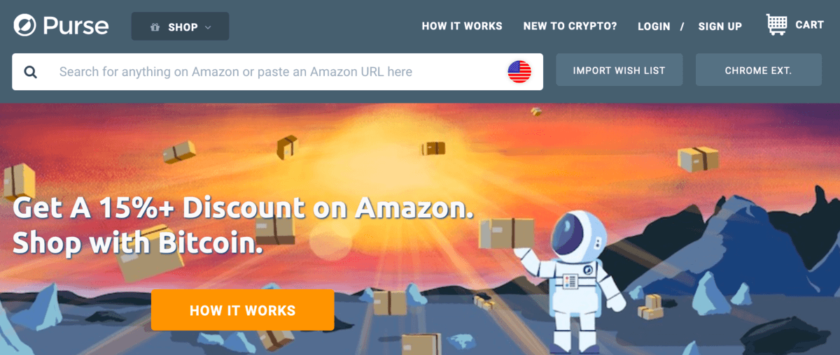 purse.io homepage